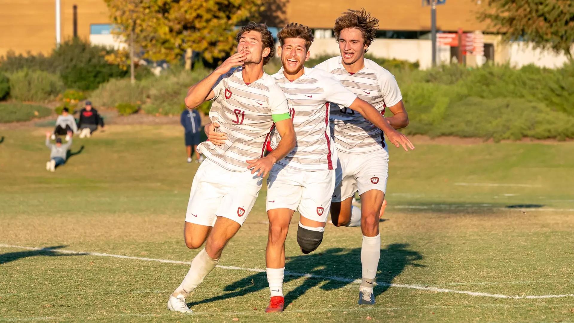 PacWest Men's Soccer Championship Goal